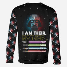 Load image into Gallery viewer, Personalized I Am Their Father Hoodie Custom Name Gift for Dad
