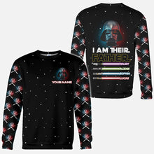 Load image into Gallery viewer, Personalized I Am Their Father Hoodie Custom Name Gift for Dad
