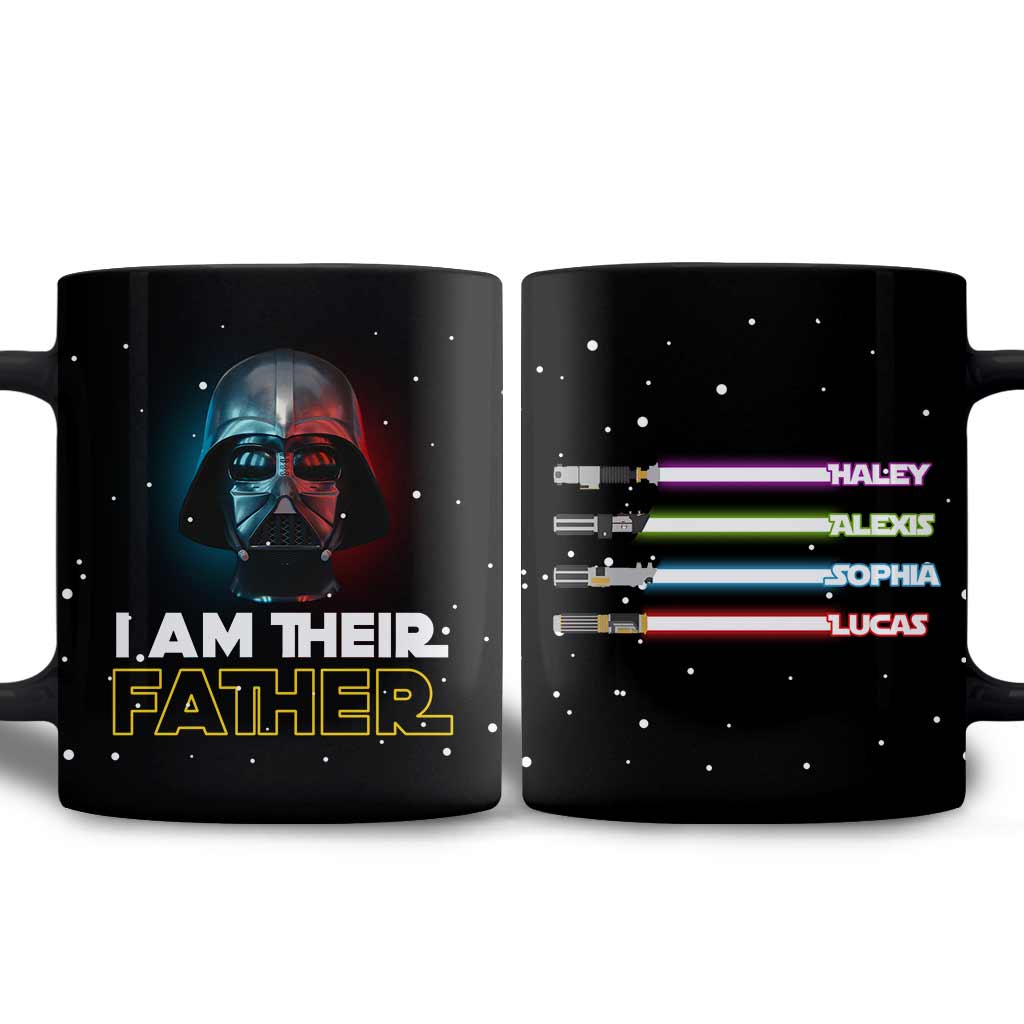 Personalized I Am Their Father Mug Custom Gift for Dad