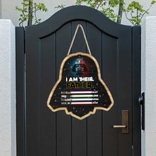 Load image into Gallery viewer, Personalized Star Wars Wood Sign Gift for Dad | Father's Day Decor
