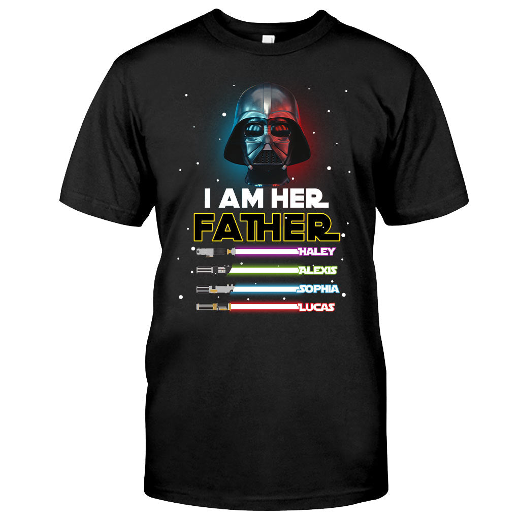 Personalized I Am Their Father T-shirt and Hoodie for Dad