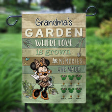 Load image into Gallery viewer, Personalized Grandma Garden Flag Custom Text Mother's Day Gift

