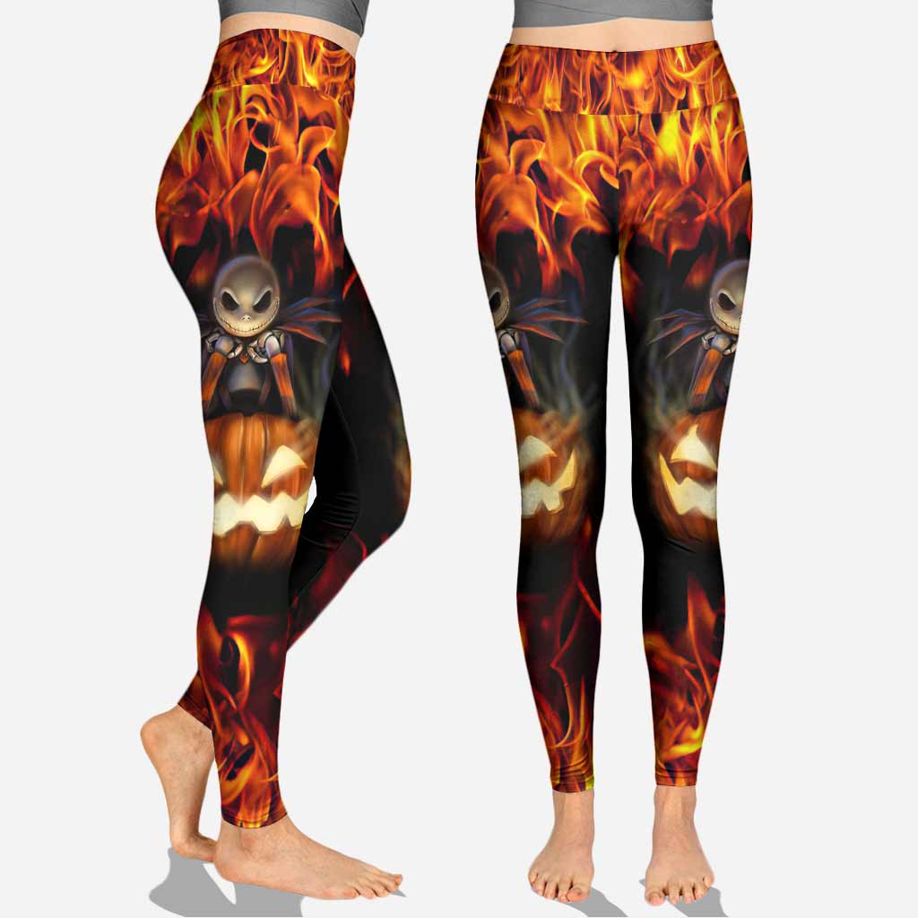 Personalized Nightmare Hoodie and Leggings Custom Name Gift for Halloween