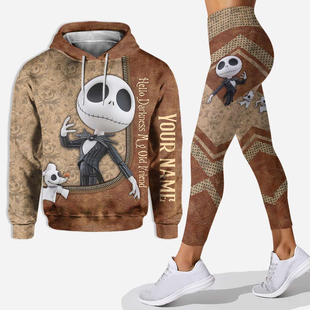 Personalized Nightmare Hoodie and Leggings Custom Name Gift