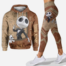 Load image into Gallery viewer, Personalized Nightmare Hoodie and Leggings Custom Name Gift
