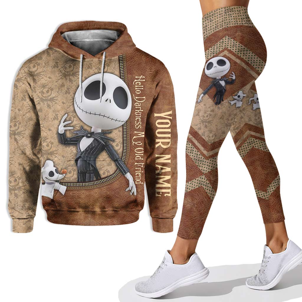 Personalized Nightmare Hoodie and Leggings Custom Name Gift