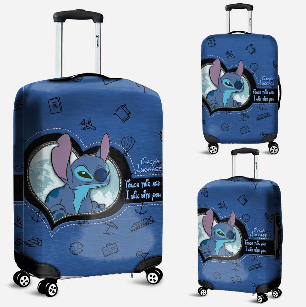 Personalized Leather Handbag & Luggage Cover Gift for Travelers