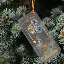 Load image into Gallery viewer, Personalized Christmas Mouse Ornament Custom Name Gift

