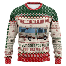 Load image into Gallery viewer, Personalized RV Christmas Sweater Custom Name Gift

