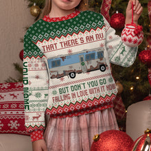 Load image into Gallery viewer, Personalized RV Christmas Sweater Custom Name Gift
