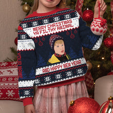 Load image into Gallery viewer, Personalized Merry Christmas Ya Filthy Animal Sweater - Custom Holiday Gift
