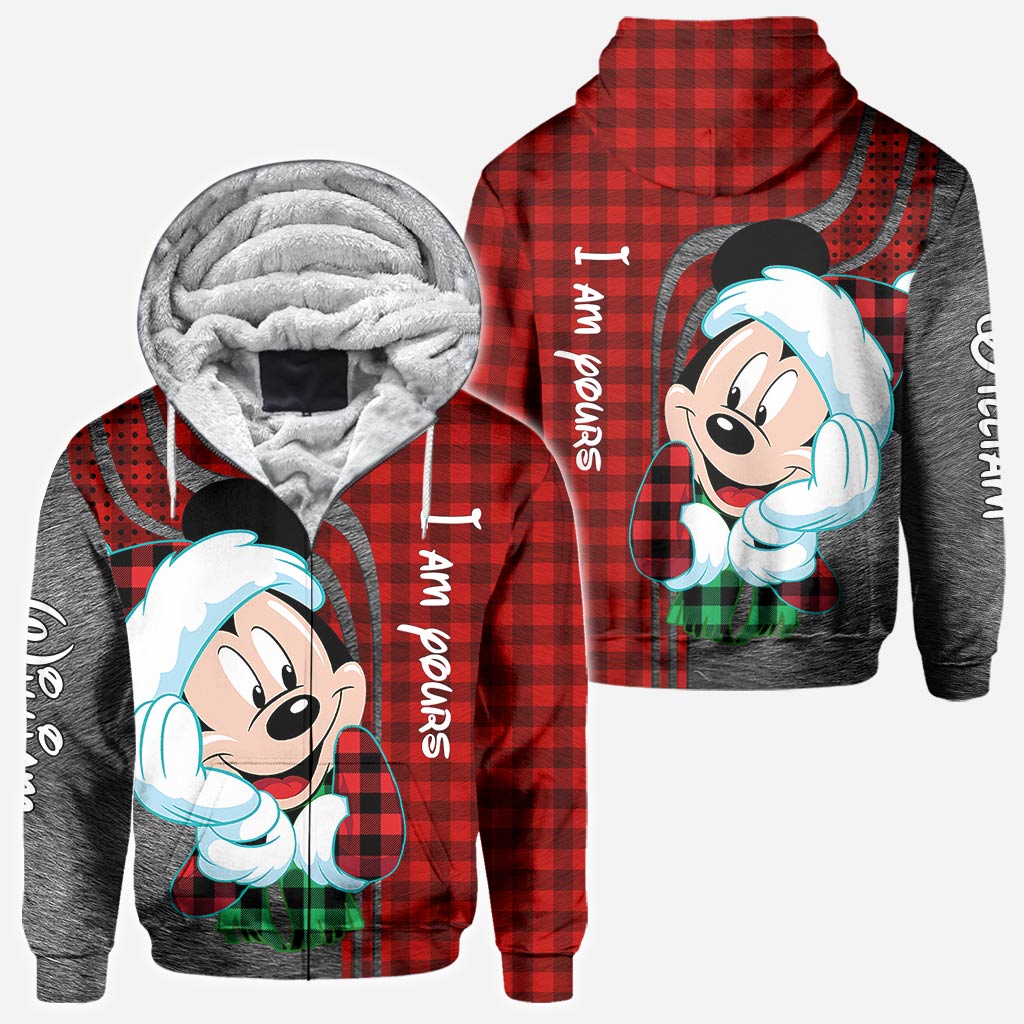 Personalized Christmas Couple Hoodies Custom Design Gift