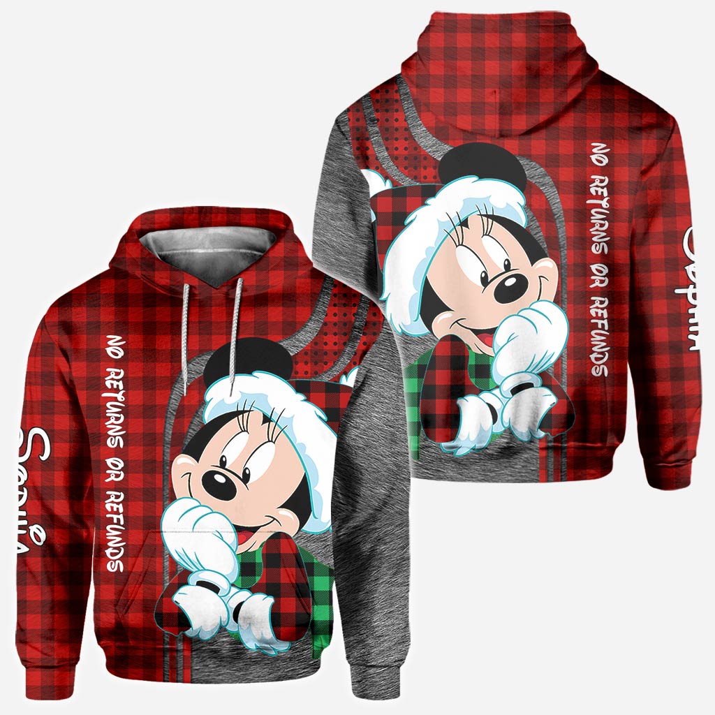 Personalized Christmas Couple Hoodies Custom Design Gift