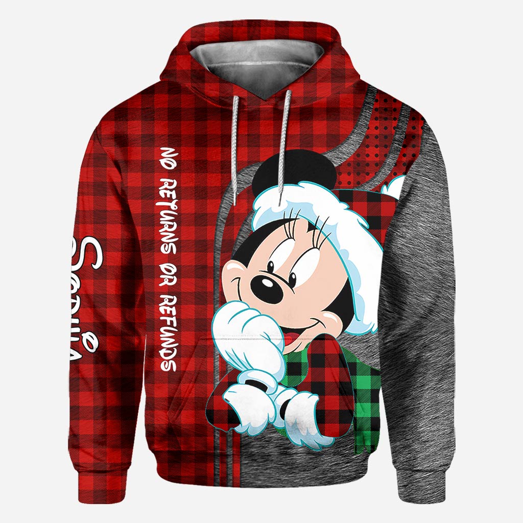 Personalized Christmas Couple Hoodies Custom Design Gift