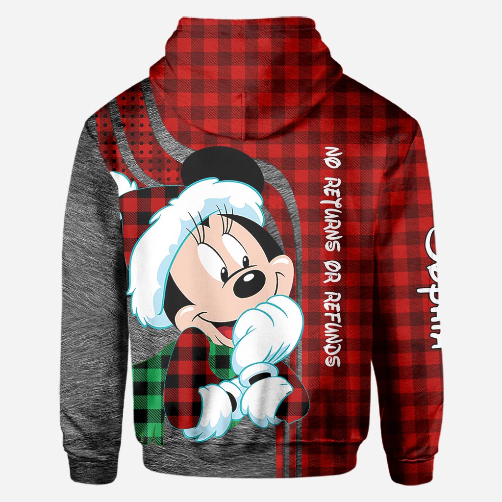 Personalized Christmas Couple Hoodies Custom Design Gift