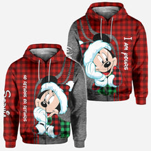 Load image into Gallery viewer, Personalized Christmas Couple Hoodies Custom Design Gift
