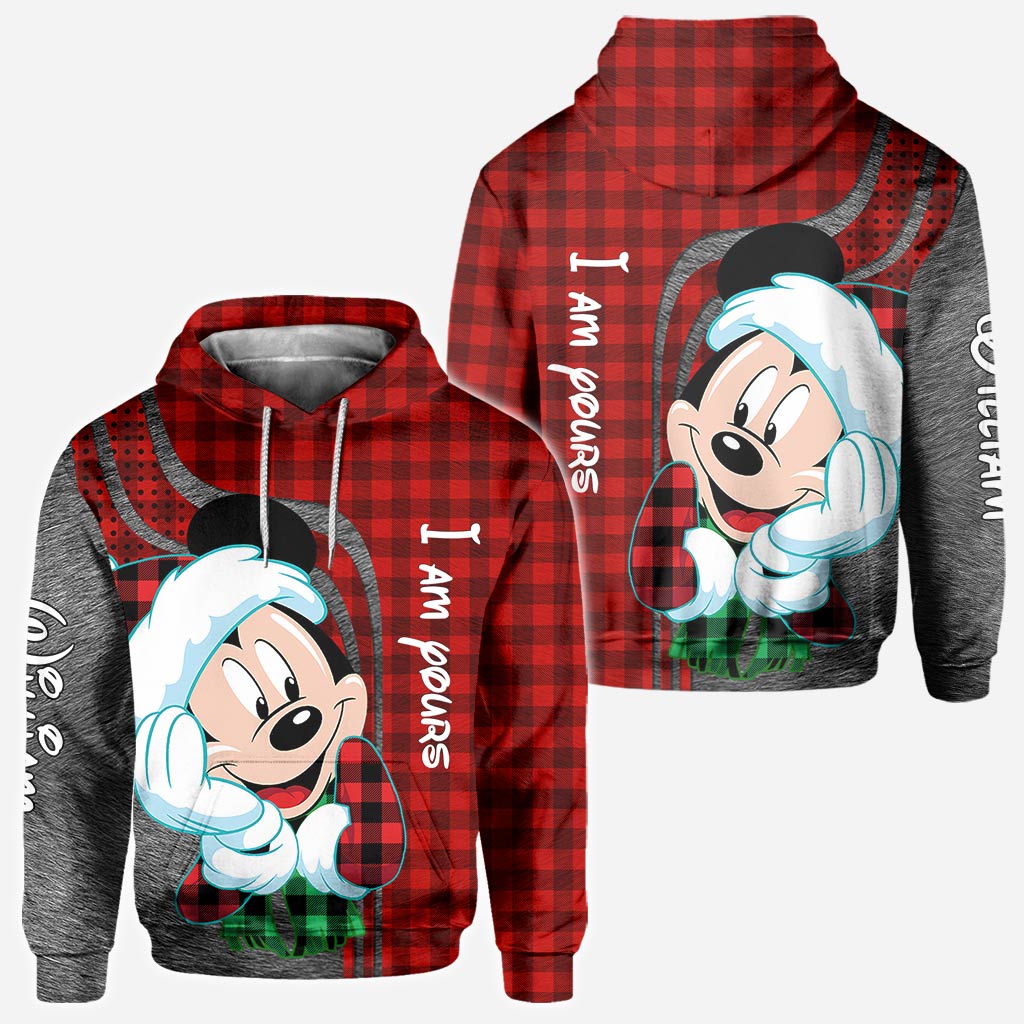 Personalized Christmas Couple Hoodies Custom Design Gift