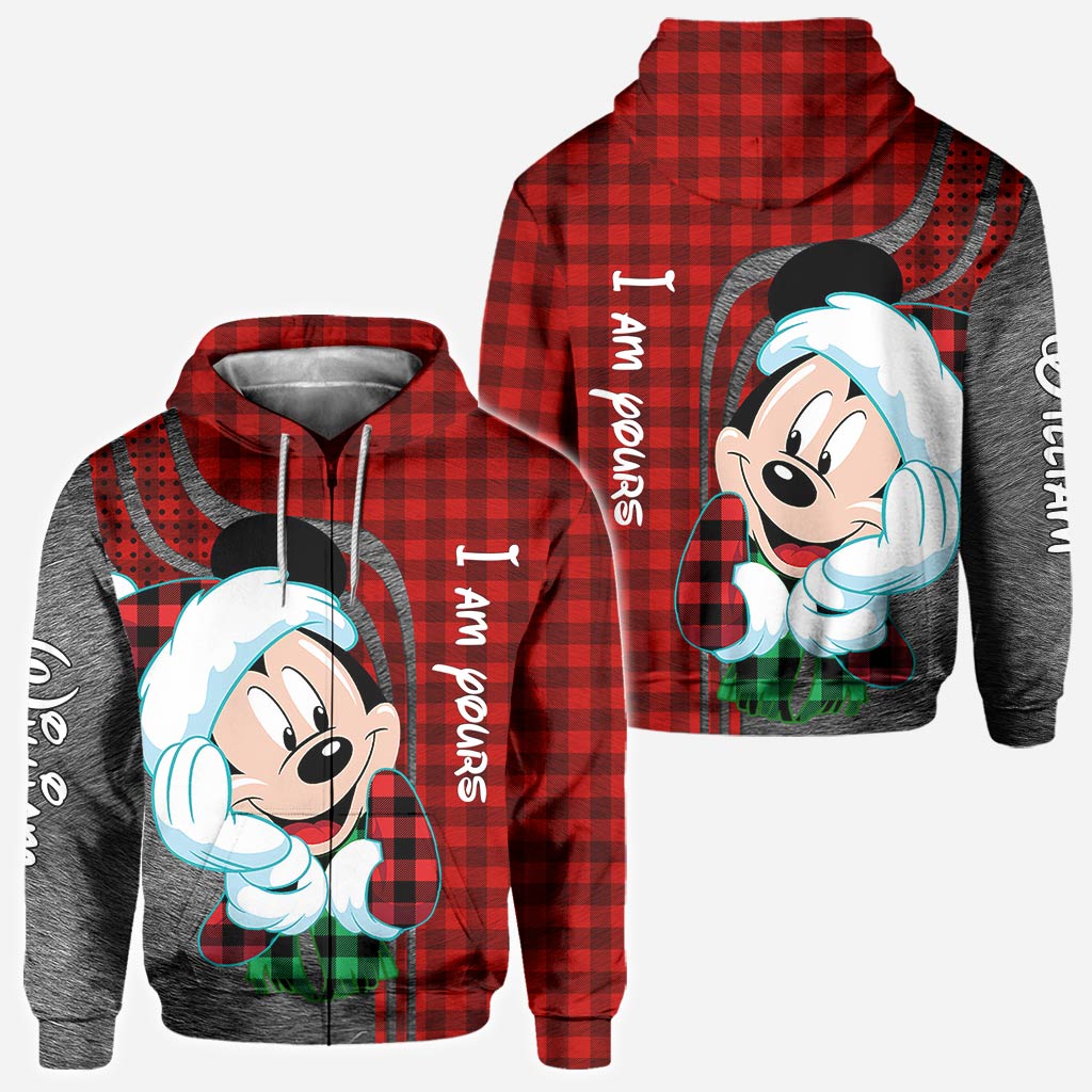 Personalized Christmas Couple Hoodies Custom Design Gift