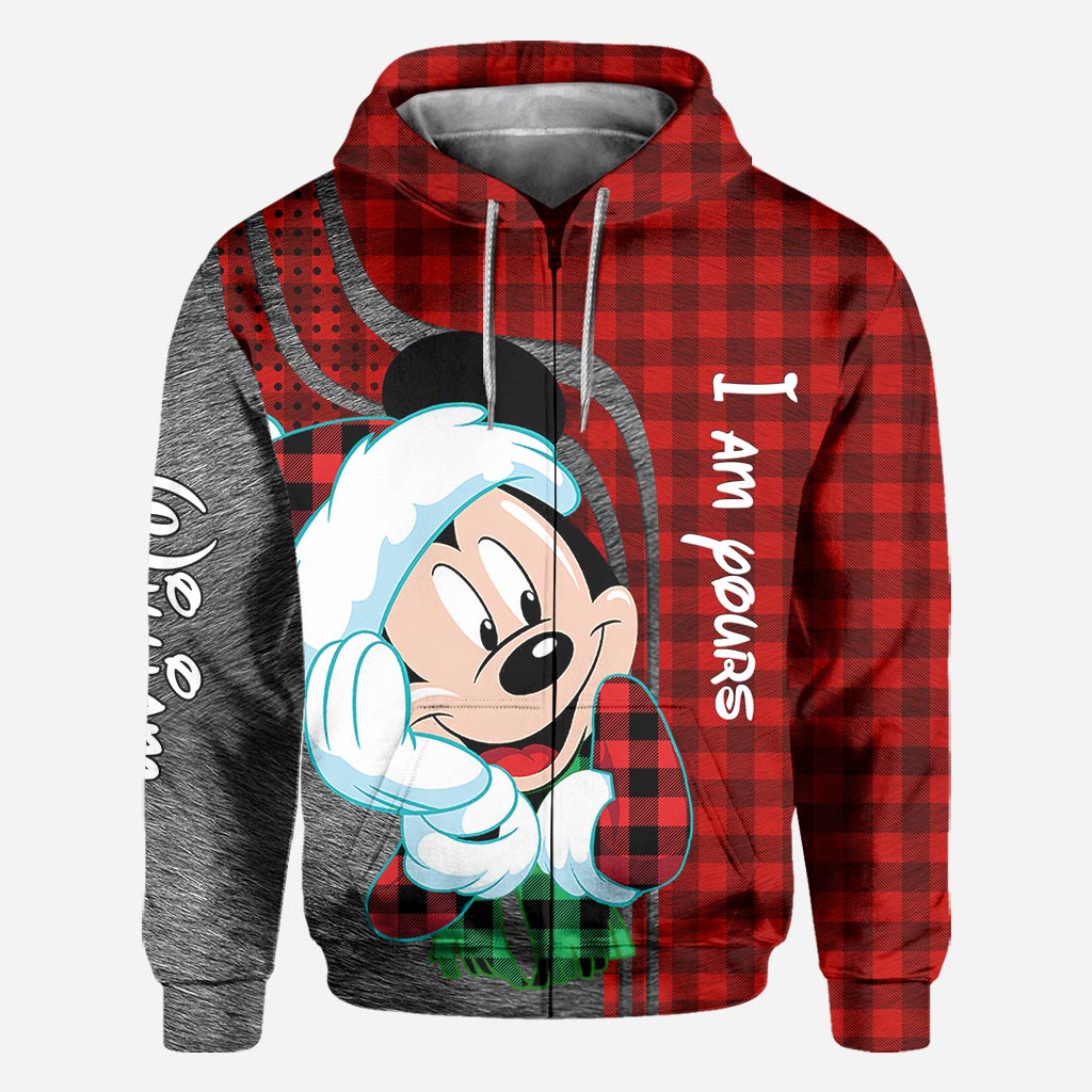 Personalized Christmas Couple Hoodies Custom Design Gift