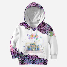 Load image into Gallery viewer, Personalized Mouse Castle Hoodie &amp; Leggings Set Gift for Kids
