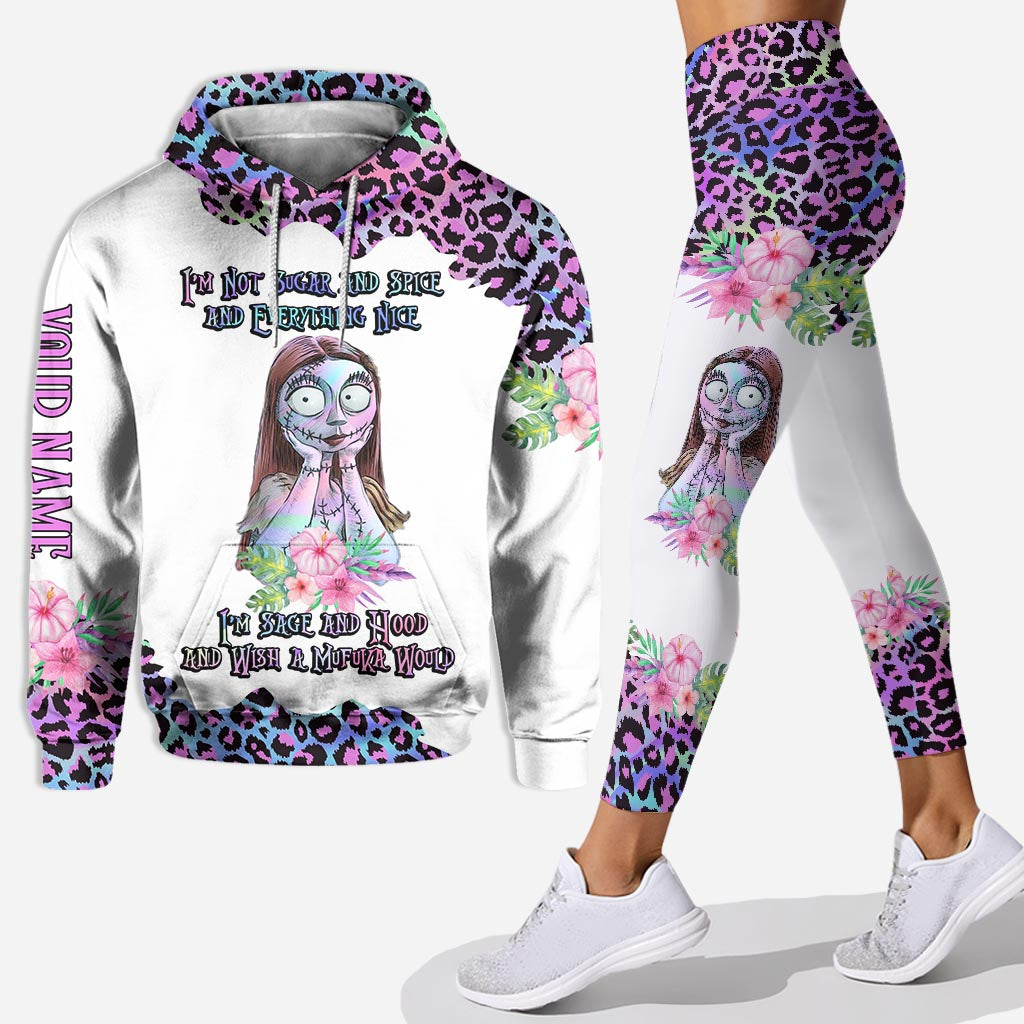 Personalized Nightmare Hoodie and Leggings Custom Name Gift