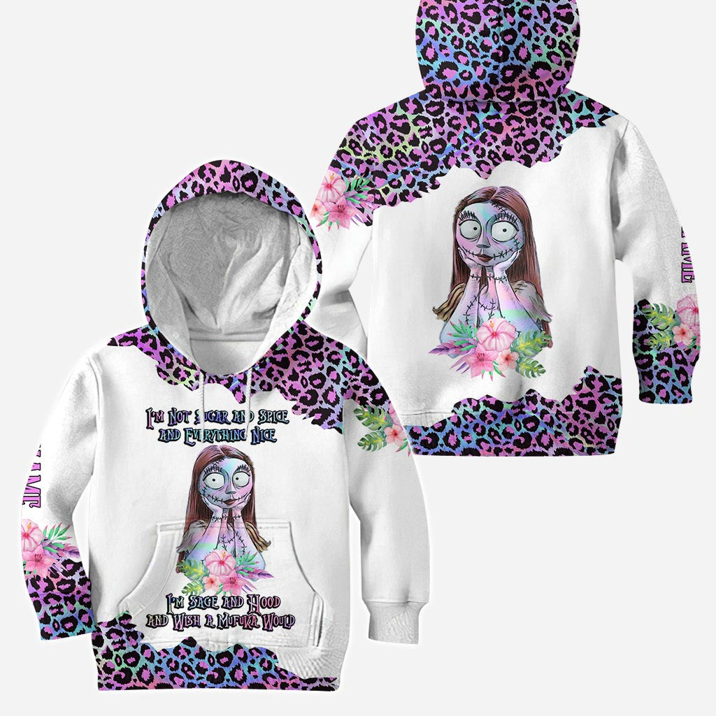 Personalized Nightmare Hoodie and Leggings Custom Name Gift