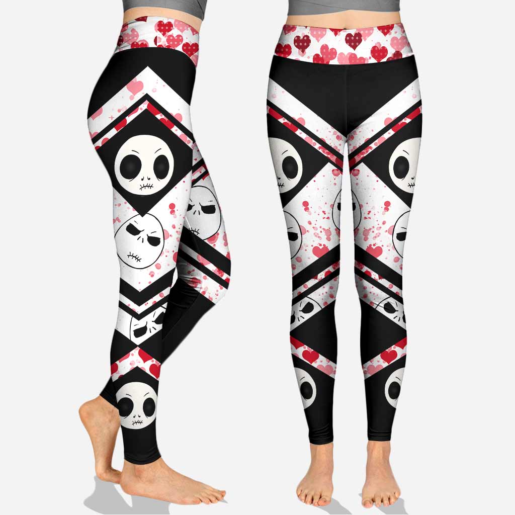 Personalized Hug Me Hoodie & Leggings Set for Halloween Love
