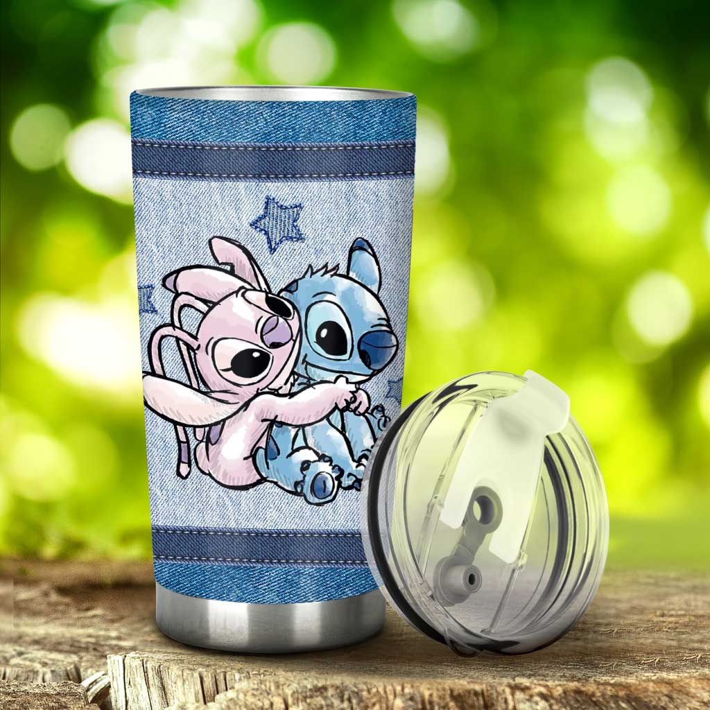 Personalized Couple Tumbler Love You To The Moon & Back Gift