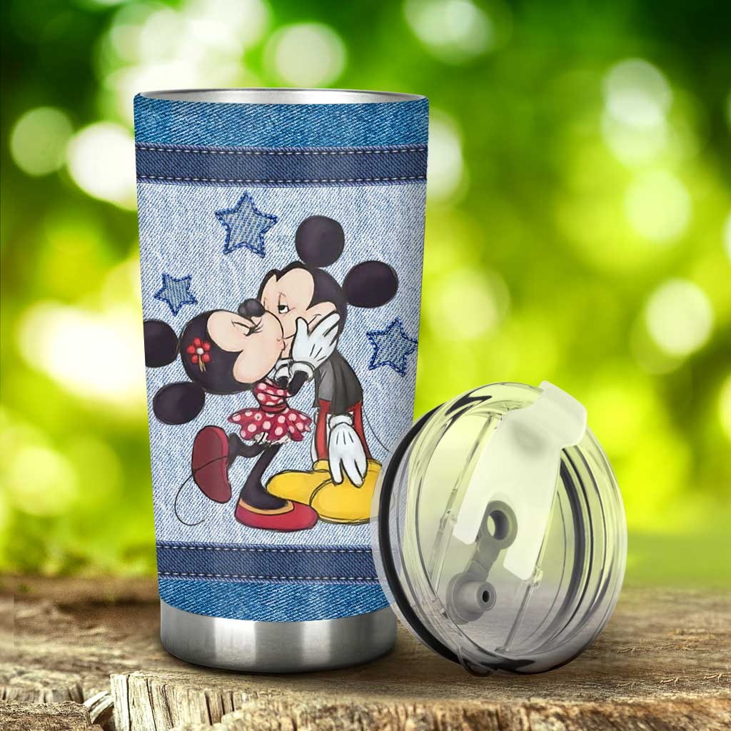 Personalized Couple Tumbler I Love You to the Moon Gift