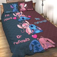 Load image into Gallery viewer, Personalized Couple Ohana Quilt Set Custom Names Gift for Anniversary

