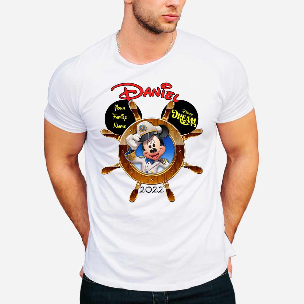 Personalized Mickey Mouse Ears Cruise T-shirt & Hoodie Gift for Family