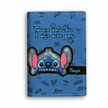 Load image into Gallery viewer, Personalized Ohana Passport Holder with Unique Design for Travelers
