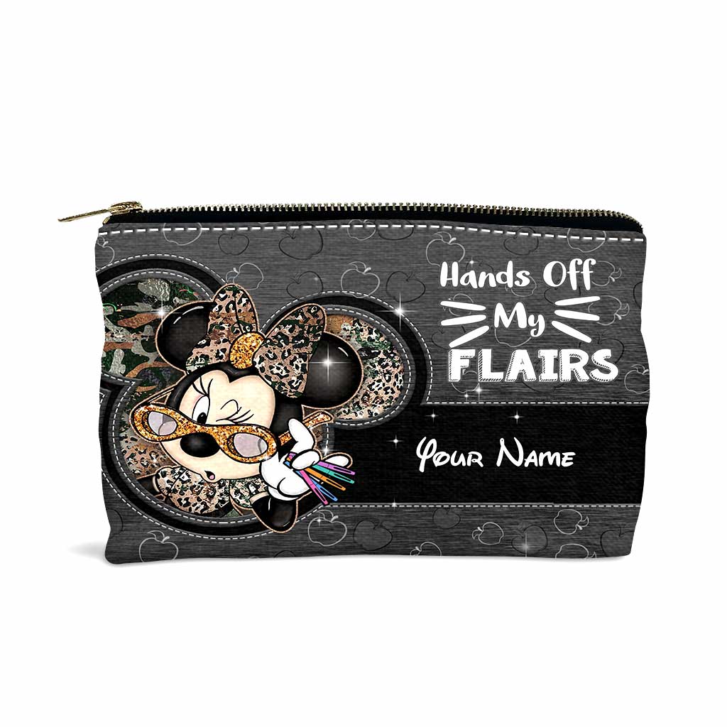 Personalized Teacher Pouch with Custom Name for Women | Unique Christmas Gift
