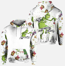 Load image into Gallery viewer, Personalized Christmas Hoodie and Leggings with Grinch Design
