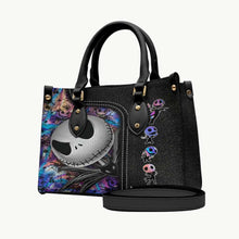 Load image into Gallery viewer, Personalized Leather Handbag with Nightmare Design for Women
