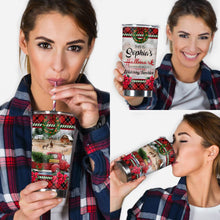 Load image into Gallery viewer, Personalized Christmas Movie Tumbler Custom Name Gift
