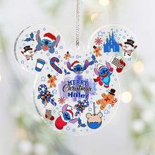 Load image into Gallery viewer, Personalized Christmas Ornament with Custom Name for Kids
