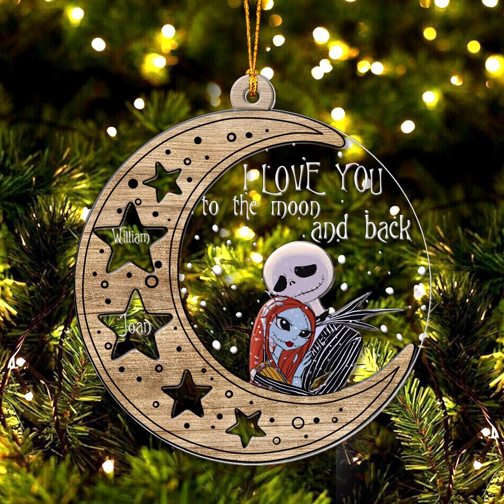 Personalized Christmas Layers Mix Ornament Custom Name Gift