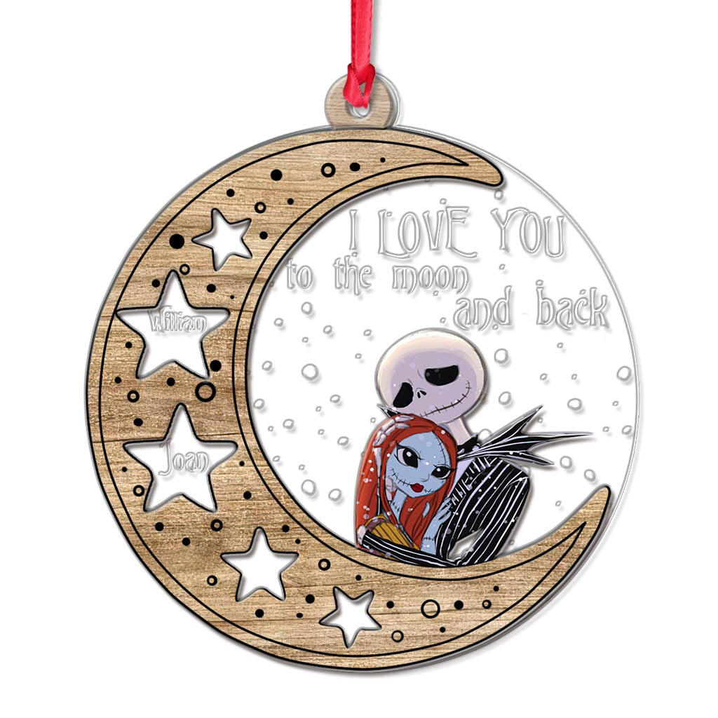 Personalized Christmas Layers Mix Ornament Custom Name Gift