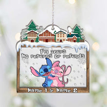 Load image into Gallery viewer, Personalized Christmas Ohana Layers Mix Ornament Gift

