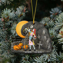 Load image into Gallery viewer, Personalized Christmas Nightmare Ornament Custom Name Gift
