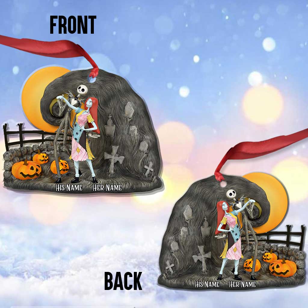 Personalized Christmas Nightmare Ornament Custom Name Gift