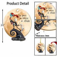 Load image into Gallery viewer, Personalized Christmas Ornament Custom Name Design for Couples
