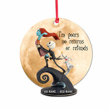 Load image into Gallery viewer, Personalized Christmas Ornament Custom Name Design for Couples
