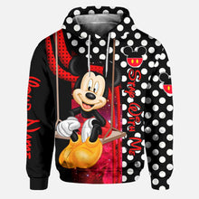 Load image into Gallery viewer, Personalized Mouse Hoodie &amp; Leggings Set for Kids, Custom Name Gift
