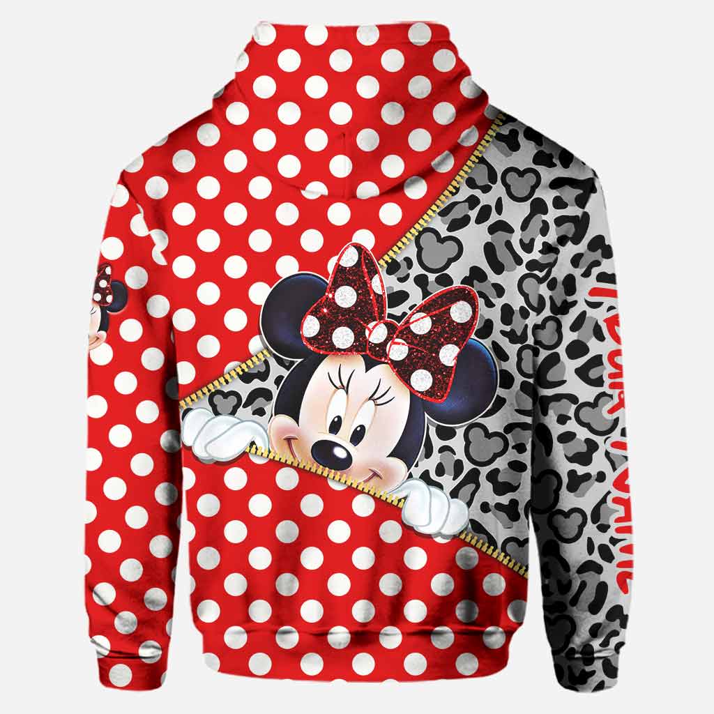 Personalized Minnie Mouse Hoodie & Leggings Set for Kids