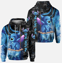 Load image into Gallery viewer, Personalized Stay With Me Hoodie and Leggings Set for Couples
