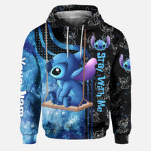 Load image into Gallery viewer, Personalized Stay With Me Hoodie and Leggings Set for Couples

