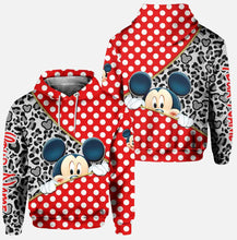 Load image into Gallery viewer, Personalized Magic Mouse Ears Hoodie &amp; Leggings Set - Custom Name Gift for Kids
