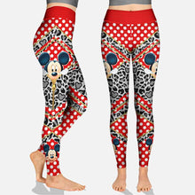 Load image into Gallery viewer, Personalized Magic Mouse Ears Hoodie &amp; Leggings Set - Custom Name Gift for Kids
